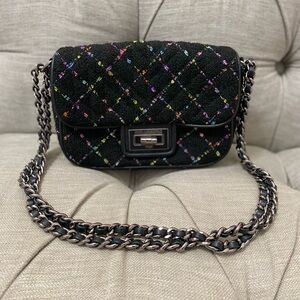 Karl Lagerfeld Tweed Purse